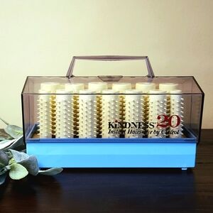 SOLD Vintage 1968 Clairol Kindness 20 Instant Hairsetter Hot Curler Roller #761